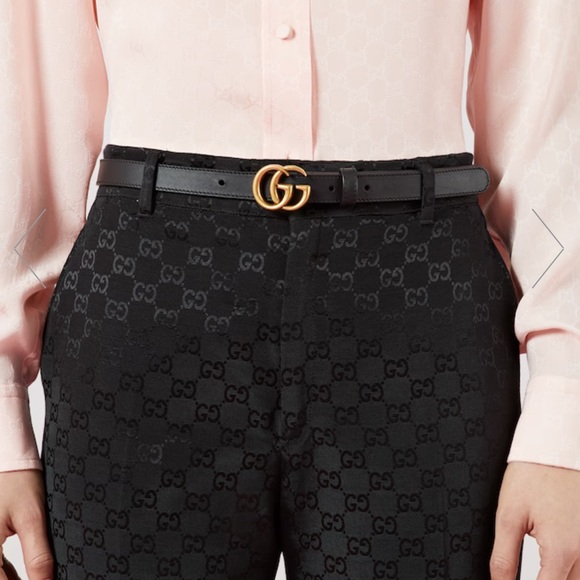 Gucci GG marmont thin belt (size Gucci 70) - Picture 3 of 15
